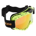 thumbnail image 3 of Motocicleta ATV DIRT BIKE RACING ESQUÍ GAFAS Gafas de vacaciones - Amarillo 2 Cola Gafas de moto, 3 of 7