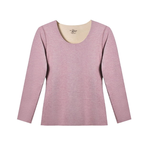 Ropa interior térmica para mujer, ropa de otoño sin costuras para mujer, forro polar, parte inferior gruesa, otoño e invierno, ropa de otoño de una pieza de lana para mujer