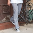 thumbnail image 4 of 4000-4102 Classic Basic Baggy Chef Pant with 3" Elastic Waist in Chalk Stripe - Small, 4 of 6