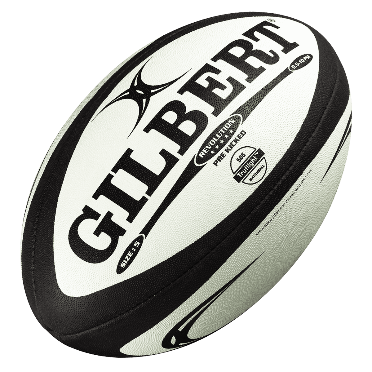 Rugby Ball Size 5 TRAINING Rubber Pre Match balls 