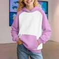 thumbnail image 4 of Otqutp Cute Hoodies for Girls and Boys Kids Oversized Long Sleeve Sweatshirts Casual Comfy Pullover Tops with Pocket, 4 of 7