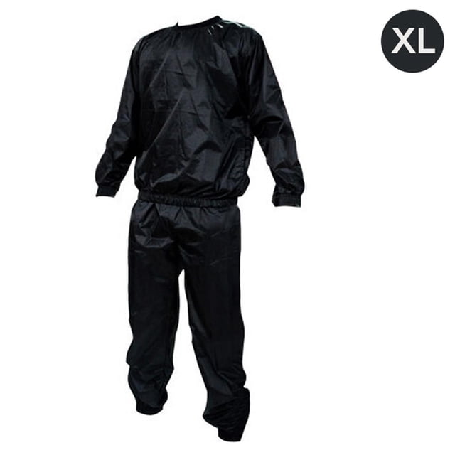 Greeniant Chándal de PVC grueso negro para trabajo pesado, traje de Sauna para el sudor, para gimnasio, ejercicio físico, quemagrasas, pérdida de peso, Ropa Deportiva, Zapatos No.2 Greeniant OD009655-02