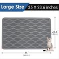 thumbnail image 3 of Estera para para Gatos, Estera Grande para Atrapar para Gatos, el Control de Dispersión Va Debajo de la Estera de la Caja de , Impermeable de Usos Múltiples, 3 of 7