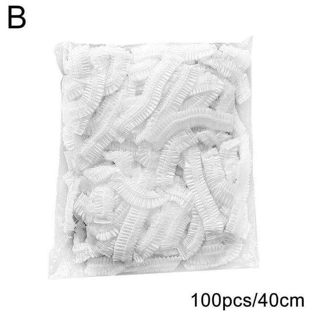 YSABOXY 50/100 Pcs Disposable Plastic Wrap Food Storage Covers Kitchen Fresh Seal