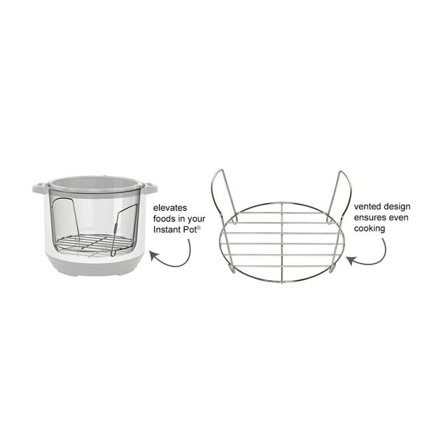 Instant Pot Official Stainless Steel Wire Roasting Rack for Steaming and Roasting in Cookers Walmart