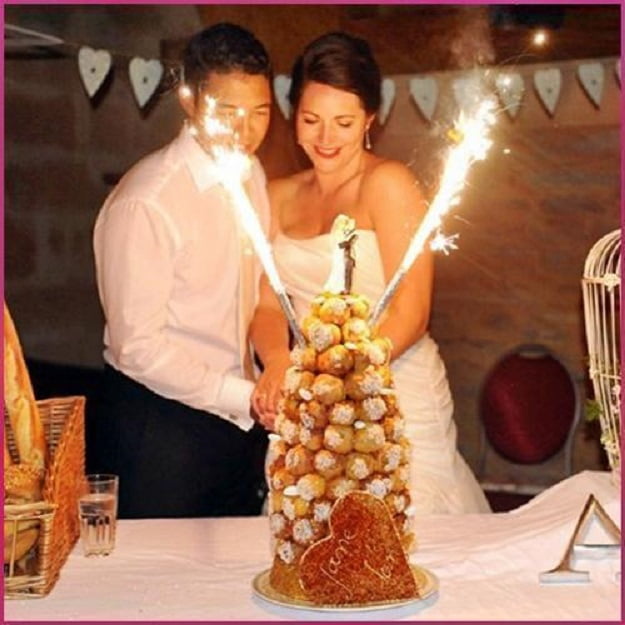 12pc Pack Big Birthday Cake Sparklers burns approx. 45 seconds 3 Packs of 4 Sparklers Each
