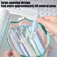 thumbnail image 6 of Zipper Pouches for Organizing,Mesh Zipper Pouch Bags,Mesh Nylon Storage Bag with Zipper,9IN Small Makeup Bag Toothbrush Toothpaste Cosmetic(Pink), 6 of 6