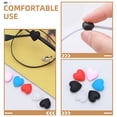 thumbnail image 2 of HINTRMENT 40 Paires de Poignées de Lunettes en Silicone Rouge pour Activités Extérieures, 2 of 8