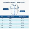 thumbnail image 2 of Maillot de Baseball Hommes Femmes Dodgers BUEHLER 21# VALENZUELA 34# ROBINSON 42# Maillot de Sport Adulte, 2 of 2