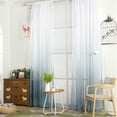 thumbnail image 1 of Bovemsi Clearance Door Scarf Gradient Color Tulle Window Curtain Panel Transparent Home Textiles, 1 of 3