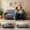 thumbnail image 1 of Sillón Sofa Cama Plegable Siesti Gris, 1 of 9
