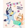 thumbnail image 3 of Camiseta Bluey Bingo Birthday para niñas pequeñas, blanca, 3T, 3 of 4