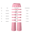 thumbnail image 6 of TIREOW Girls Cargo Sweatpants Solid Color Elastic Waist Wide Leg Cargo Sweat Pants Baggy Casual Cargo Pants with Multi-Pockets, 6 of 9