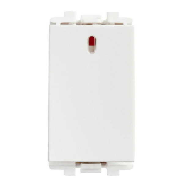 Apagador Escalera Omega Blanco 127V 1 Modulo Abs