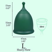 Shordy Menstrual Cup, Single Pack (Large) with Box