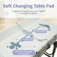 thumbnail image 5 of Linor 2 in 1 Bathtub with Changing Table, Waterproof Diaper Changing Station Portable Changing Table Adjustable Height Nursery Organizer with Storage Racks, 5 of 8
