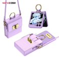 thumbnail image 2 of Samsung Galaxy Z Flip Series | Electroplated Phone Case + Mini Phone Bag,iPhone 13 Pro, 2 of 5