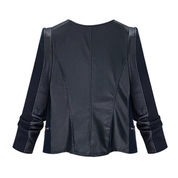 Vedolay Womens Jackets Womens Ripped Denim Jacket Long Sleeve Button Down Crop Jean Jacket,Black 4XL