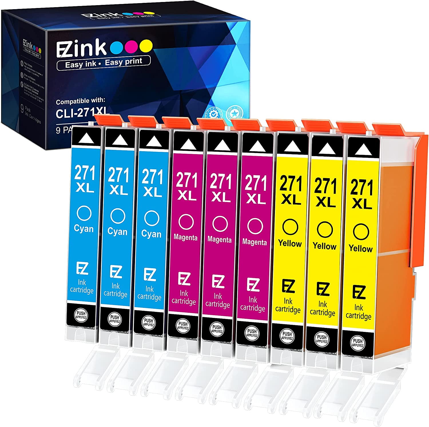 (TM) Compatible Ink Cartridge Replacement for Canon CLI271XL CLI 271