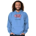 thumbnail image 3 of Out Of Bacon Pork Pig Meat Eater Hoodie Sweatshirt Women Men Brisco Brands S, 3 of 6