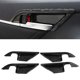 thumbnail image 5 of 4 piezas de fibra de carbono ABS estilo de coche manija de puerta interior cubierta de cuenco embellecedor para Toyota Camry 2018, 5 of 5