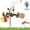 Sing+Flower, variant on Handmade Metal Drummer Windmill, Guitarist Wind Sculptures & Spinners, Handcrafted Metal Guitarist Windmill,2025 Wind Spinner, Rockin Art Figurine, Wind-Powered Kinetic Sculpture for Yard Lawn Garden