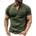 thumbnail image 1 of WEAIXIMIUNG T-Shirt à Manches Courtes pour Hommes de Pâques Chemise Décontractée avec Poche, 1 of 8