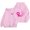 Pink, variant on Bovemsi Sweatshirt for Women Breast Cancer Awareness Hoodies Ribbon Graphic Full Zip Up Oversized Fleece Jackets Clothes Zip Up Hoodie