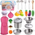 thumbnail image 1 of Juguetes de Juego de Simulacion Juboury Kitchen con Utensilios de Cocina, 1 of 2