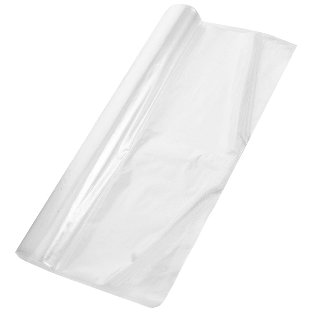 FONDOTIN Clear Plastic Clothes Storage Bags 40pcs Lightweight Portable Garment Covers for Dust and Organization