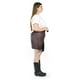 thumbnail image 3 of Falda de vinipiel con flecos Roman Fashion /Tallas Extras, 7065 (Cafe) cafe 40, 3 of 7