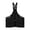 Black, variant on Unisex Summer Waistcoat Adjustable Straps Design Multi Big Pockets Chest Bag Hip-Hop Style Large-Capacity Storage Bag Vest Chest Pack Streetwear