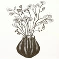 thumbnail image 4 of Home Decor Collection Crystal Art Gallery Rattan Floral Wall Art Natural Boho Home Decor, 4 of 6