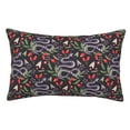 thumbnail image 1 of Fotbe Snakes And Snake Fruit Funda de Almohada Decorativa Estilo Occidental, Lujo en Algodón, Fundas para Almohadas King, Cojín Estampado para Decoración del Hogar-20"x30", 1 of 6