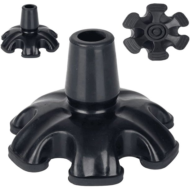 3/4 Walking Cane Tips Heavy Duty, Rubber Foot for Cane,Replacement Feet