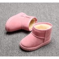 thumbnail image 3 of Boys Girls Fur Lined Snow Boots Outdoor Warm Winter Flat Shoes(Toddler/Little Kid), 3 of 6