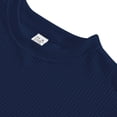 thumbnail image 4 of BXINGOHAI Men's Short Sets Outfits 2 Piece Summer Tracksuit Short Sleeve Shirt and Shorts Set Casual Sport Suit Navy,L, 4 of 4