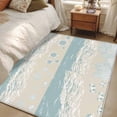 thumbnail image 4 of Rectangle Area Rugs 3 x 5 Ft, Summer Beach Non-Slip Residential Carpet, Ocean Coastal Crabs Sea Turtles Corals Starfish Indoor Crawling Mats Runner Rugs for Living Room/Dining Room/Bedroom, 4 of 8