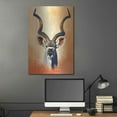 thumbnail image 5 of Luxe Metal Art 'Antelope Head' by Ata Alishahi, Metal Wall Art, 24"x36", 5 of 7