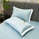 thumbnail image 1 of Juego de 2 fundas de almohada de color liso | Fundas de almohada de poliéster suaves y transpirables | Tamaño estándar de 48 x 74 cm | Funda de almohada refrescante para un sueño cómodo | 5 opciones, 1 of 7
