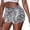 Silver, variant on High Waist Sequin Hot Pants For Women High Elastic Performance Bar Party Shorts For Women Gold,S
