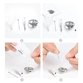 thumbnail image 6 of Diamond Cross Urn Ring Hold Loved Ones Ashes Cremation Urn Ring for Women Man Finger Ring Memorial Jewelry, 6 of 7