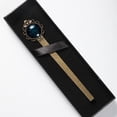 thumbnail image 2 of Gemini Book Accessories: Lace Bookmark in Antique Bronze - the Gift for Book Lovers and Readers, 2 of 5