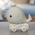 thumbnail image 5 of Precious Moments Birthday Train, Age 10, May Your Birthday Be Mammoth, Bisque Porcelain Figurine, 1 Each, 5 of 5
