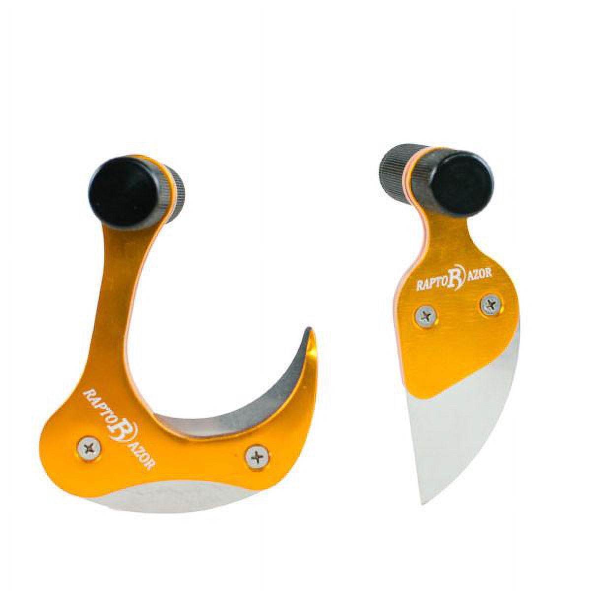 RaptoRazor Anodized Big Game Skinner & MANO Hunting Knife Combo