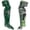 Dark Green/Grey, variant on All Star MVP Pro Adult Leg Guards Scarlet/Grey