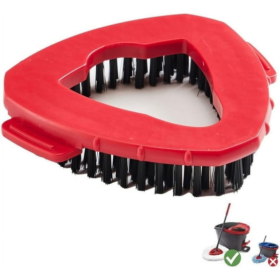 Vislone Scrub Brush Compatible for O-Cedar 1-Tank System, Bristle Cleaning Brush, 1 Count