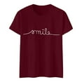 thumbnail image 3 of SHITINN T Shirts for Women Graphic Tee Clothes Summer Short Sleeve Top Womens Shirt Womens Short Sleeve Tops Womens Shirts Summer, 3 of 4