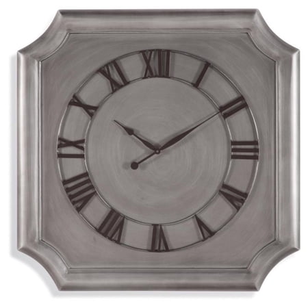 Westminster Wood Clock in Antique Pewter Finish