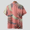 thumbnail image 4 of INCERUN Men's Short Sleeve Printed Summer Sets Hawaiian Holiday Beach Suits, 4 of 8